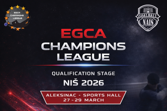 Aleksinac domaćin evropskog turnira u golbalu – sportu za osobe sa oštećenim vidom EGCA Champions League