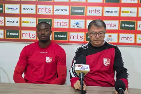 Lemonisov Radnički bi u Surdulici da nastavi niz bez poraza Gregori Boli Arijibi i Takis Lemonis