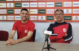 Borba za plej-of. Radnički dočekuje Spartak u subotu Miljan Ilić i Takis Lemonis