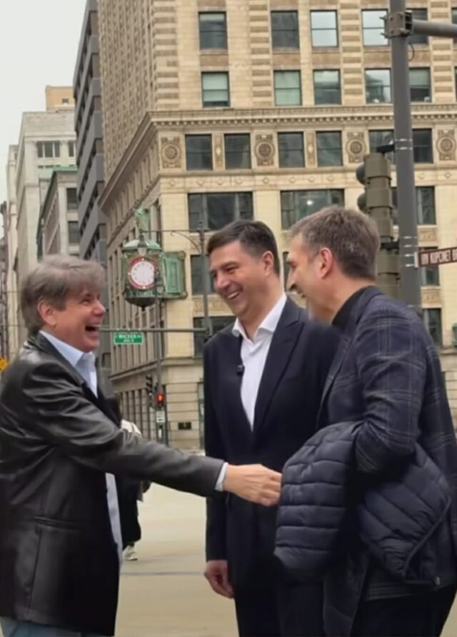 Milorad Blagojević i Dragoslav Pavlović u Čikagu Milorad Blagojević i Dragoslav Pavlović u Čikagu