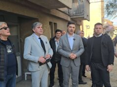 Uređuje se međublokovski prostor u Čarnojevićevoj ulici u Palilul Obilazak radova u Čarnojevićevoj ulici