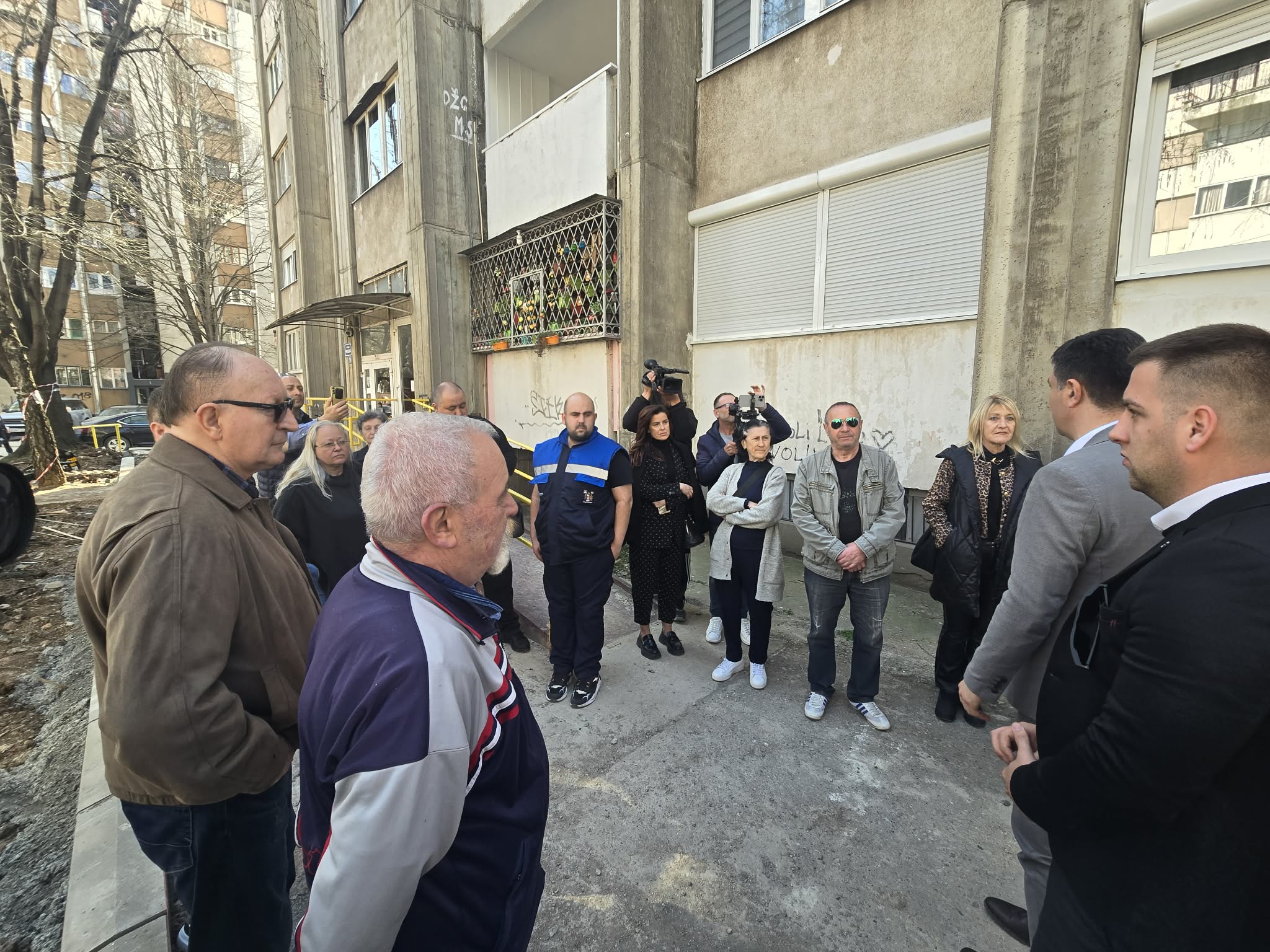 Obilazak radova u Čarnojevićevoj ulici