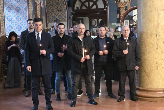 U Sabornom hramu u Nišu održan pomen žrtvama pogroma na Kosovu i Metohiji Pomen žrtvama pogroma na Kosovu i Metohiji