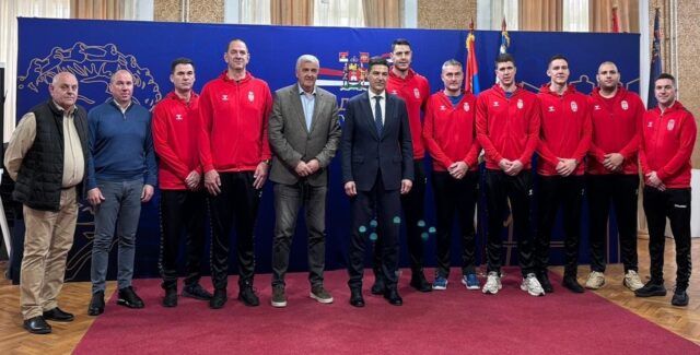 Prijem u gradskoj kući za rukometaše Srbije