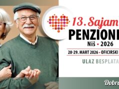 Sajam za penzionere krajem marta u Oficirskom domu u Nišu