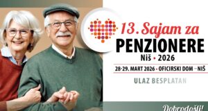 Sajam za penzionere krajem marta u Oficirskom domu u Nišu