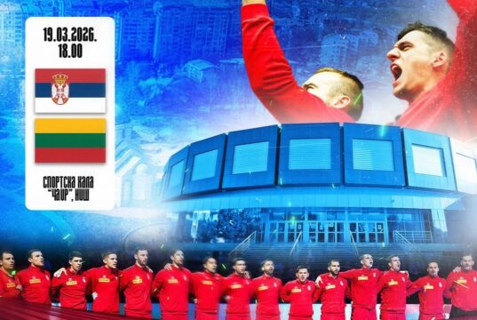 Besplatne karte za meč Srbije i Litvanije u Čairu – preuzimanje od danas na biletarnici hale Srbija i Litvanija