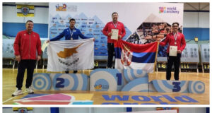 Streličar SK Niš osvojio dve medalje za Srbiju. Mihajlo Stefanović briljirao u Atini Streličar SK Niš osvojio dve medalje za Srbiju