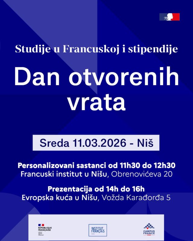 Studije u Francuskoj i stipendije