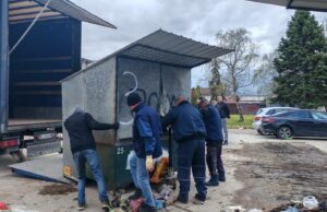 Uklonjena stara pijaca u naselju Deveti maj, najavljeno dalje uređenje naselja Uklonjena stara pijaca u naselju Deveti maj