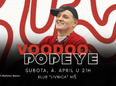 “VOODOO POPEYE“ SLAVI TRI DECENIJE RADA OVE SUBOTE NA KONCERTU U NIŠU! VOODOO POPEYE