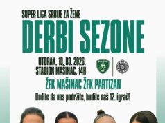 Svi na Delijski vis: Mašinac dočekuje Partizan ŽFK Mašinac
