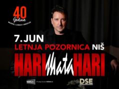 Hari Mata Hari 7. juna na Letnjoj pozornici u Tvrđavi