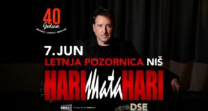 Hari Mata Hari 7. juna na Letnjoj pozornici u Tvrđavi