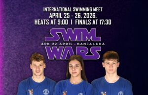 Troje plivača i trener kluba „Sveti Nikola” u reprezentaciji Centralne Srbije Aleksandar Laković, Nina Stanojević i Đorđe Jovanović