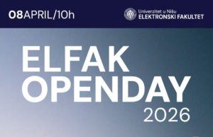 Dan otvorenih vrata i sajam zapošljavanja na Elektronskom fakultetu Dan otvorenih vrata i sajam zapošljavanja na Elektronskom fakultetu