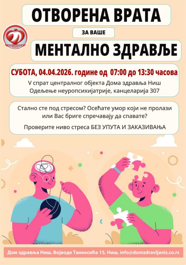 Dan otvorenih vrata za mentalno zdravlje