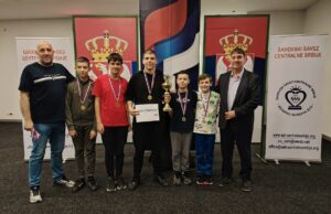 Dvostruko zlato za mlade niške šahiste. DŠK Osnovac apsolutni šampion Centralne Srbije Dvostruko zlato za mlade niške šahiste