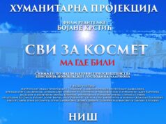 Humanitarna projekcija filma „Svi za Kosmet, ma gde bili“ u Nišu Humanitarna projekcija filma Svi za Kosmet ma gde bili u Nišu