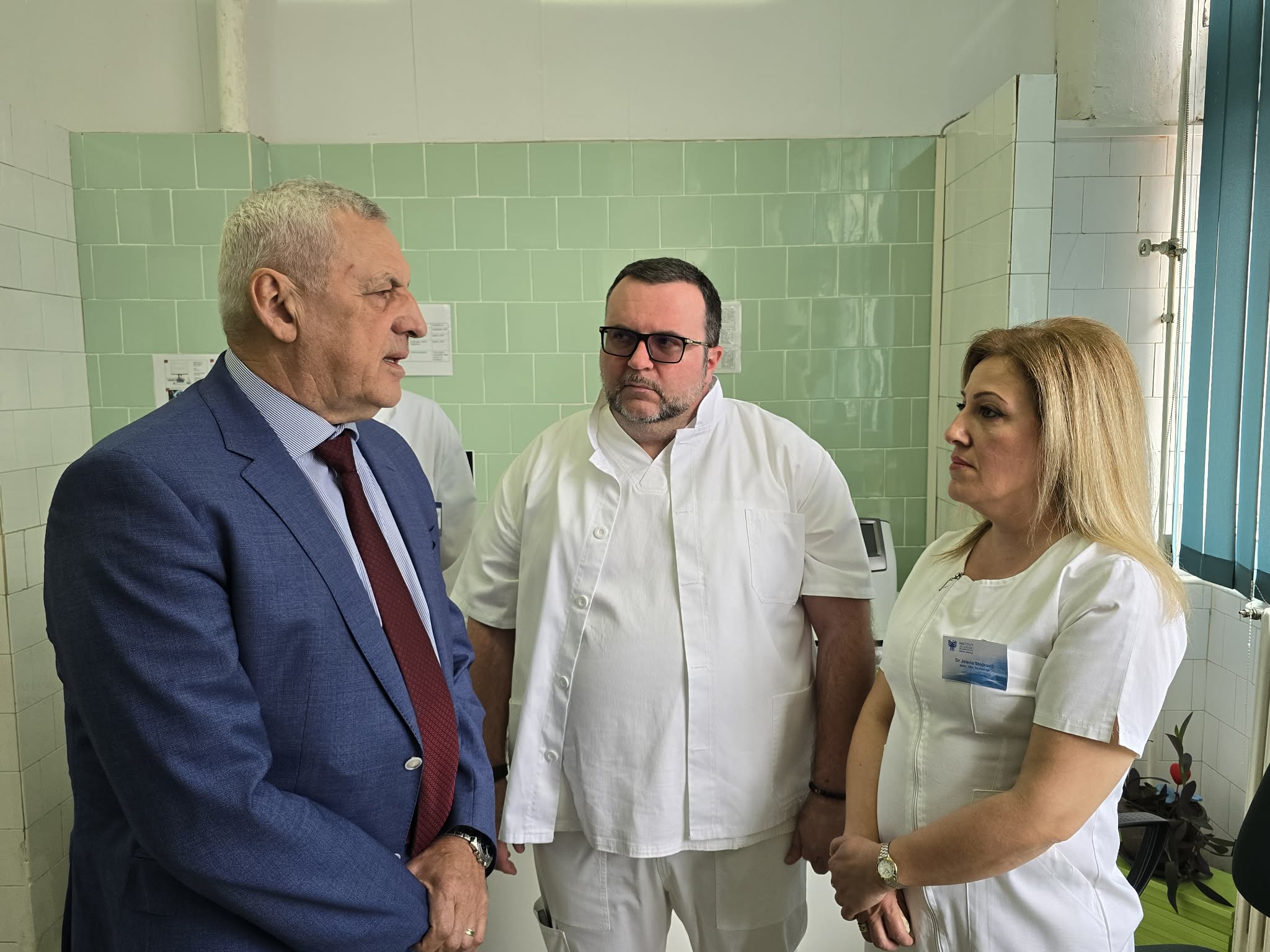 Bela BalInt i doc. dr Lazarević