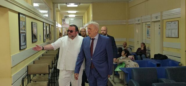 Bela BalInt i doc. dr Lazarević