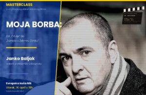 Predavanje Janka Baljka o angažovanom dokumentarnom filmu u Evropskoj kući Niš Moja Borba