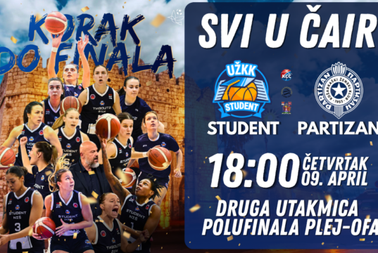 UŽKK Student iz Niša nalazi se na korak od jednog od najvećih uspeha u istoriji kluba.