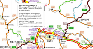 Treća faza radova kod petlje „Niš-sever”: zatvoren most, izmene režima saobraćaja do 25. aprila Niš-sever