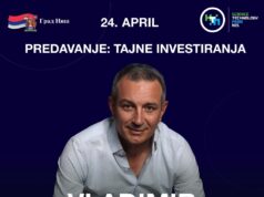 Predavanje „Tajne investiranja” u Naučno-tehnološkom parku Niš Predavanje „Tajne investiranja”