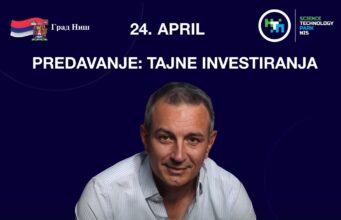 Predavanje „Tajne investiranja” u Naučno-tehnološkom parku Niš Predavanje „Tajne investiranja”