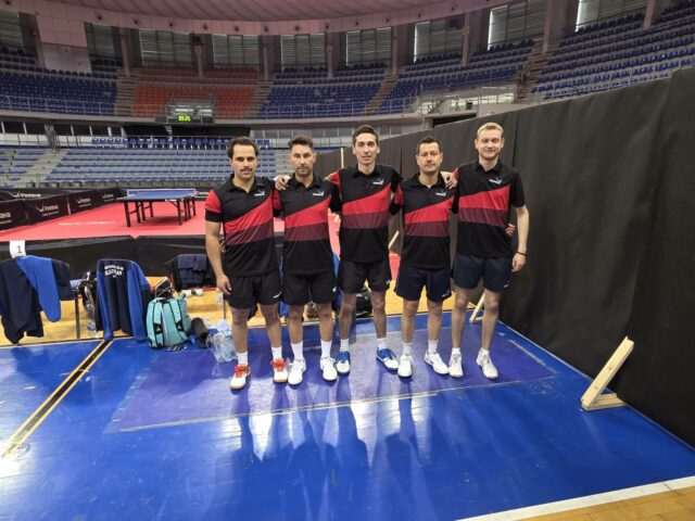 Stonoteniseri Železničara poraženi na otvaranju Velikog finala Trofeja Evrope u Čairu