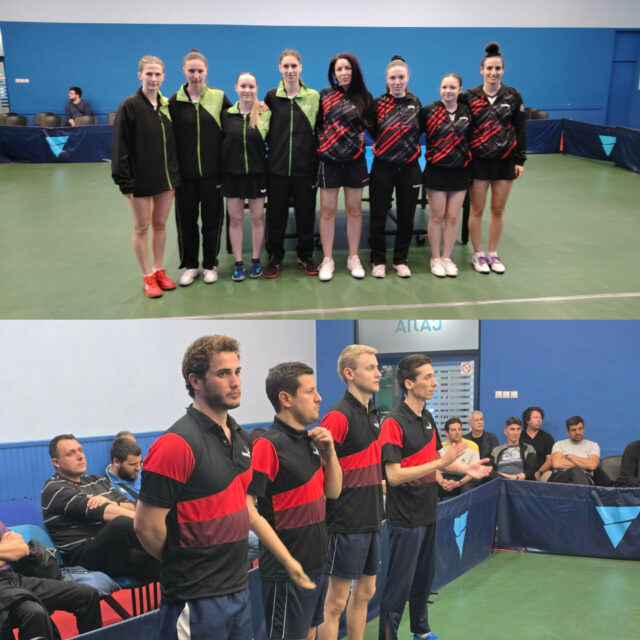 Stonoteniserke Josipa Kolumba i Lužnice i stonoteniseri Železničara Niš