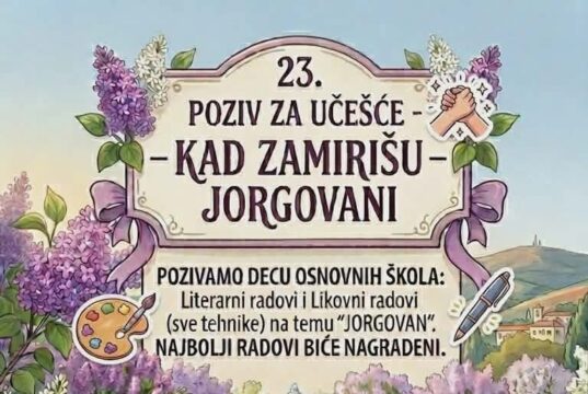 Manifestacija „Kad zamirišu jorgovani” i ove godine u Niškoj Banji