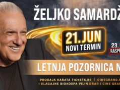 Željko Samardžić zakazao još jedan koncert u Nišu