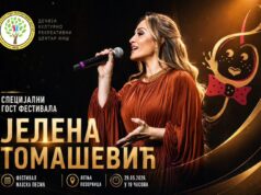 Jubilarna Majska pesma krajem meseca. Specijalni gost Jelena Tomašević