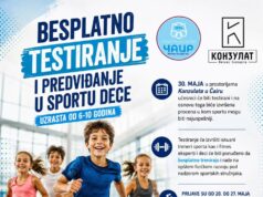 Testiranje i usmeravanje dece ka sportskim disciplinama u „Čairu“ Testiranje i usmeravanje dece ka sportskim disciplinama u „Čairu"