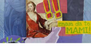 „Znam da te mami…” – izložba kolaža Marine Radulović u Uličnoj galeriji Mezanin