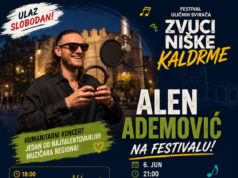 Besplatan koncert Alena Ademovića na Festivalu uličnih svirača 6. juna Alena Ademovića na Festivalu uličnih svirača