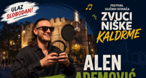 Besplatan koncert Alena Ademovića na Festivalu uličnih svirača 6. juna Alena Ademovića na Festivalu uličnih svirača