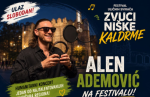 Besplatan koncert Alena Ademovića na Festivalu uličnih svirača 6. juna Alena Ademovića na Festivalu uličnih svirača