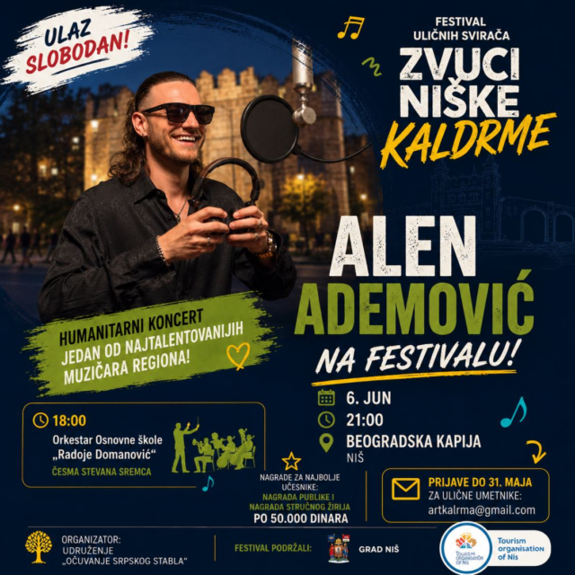 Alena Ademovića na Festivalu uličnih svirača Alena Ademovića na Festivalu uličnih svirača