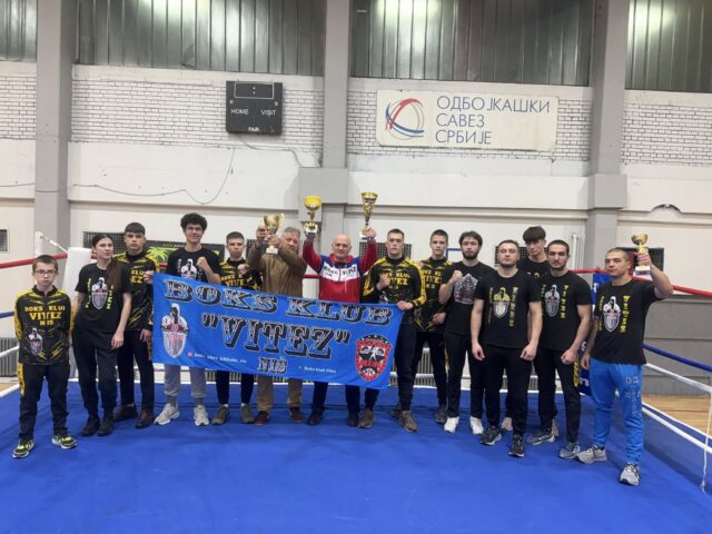 Bokseri „Viteza” trostruki šampioni Bokserske lige Jugoistok Bokseri „Viteza” trostruki šampioni Bokserske lige Jugoistok