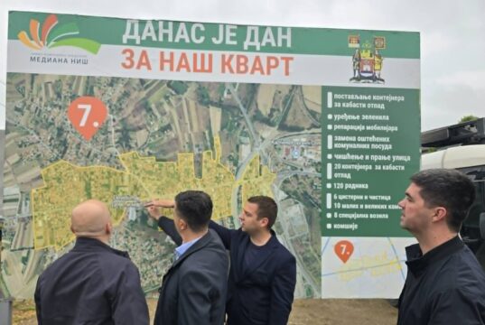 Mediana i Grad Niš čistili Deveti maj: „Danas je dan za naš kvart“ prvi put u prigradskom naselju Dan za naš kvart