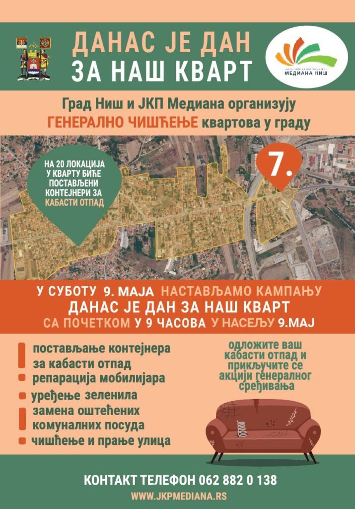 Danas je dan za naš kvart naseje 9. maj