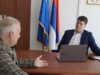 Pomoćnik ministra državne uprave i lokalne samouprave u poseti Skupštini grada Niša Darko Nikolić i Radovan Arežina