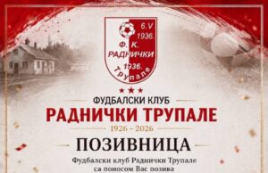 100 godina tradicije, ponosa i fudbala u Trupalu! FK Radnički 1936 Trupale