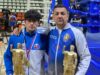 Održan međunarodni turnir u Nišu, omladinac domaćina proglašen za najboljeg boksera Danilo Šćepanović sa trenerom