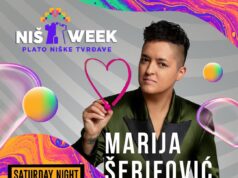 Niš Week festival sredinom juna u Tvrđavi: Vlado Georgiev, Marija Šerifović i veče 90-ih