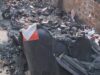 Potpuno izgoreli kontejneri kod Starog groblja Potpuno izgoreli kontejneri kod Starog groblja