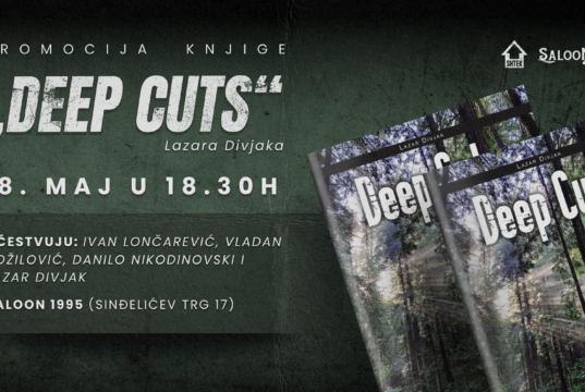Promocija knjige „Deep Cuts“ Lazara Divjaka u Nišu Promocija knjige Deep Cuts